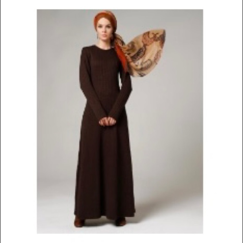 Dark Brown Maxi Dress